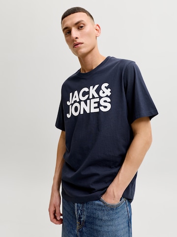 JACK & JONES - Camiseta 'Corp' en azul