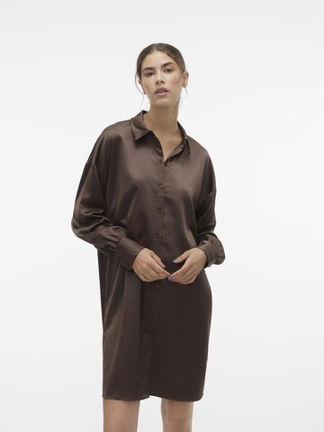 VERO MODA Blousejurk in Bruin: voorkant