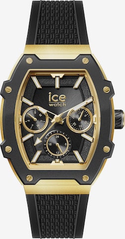 ICE WATCH Analoguhr in Schwarz: Vorderseite