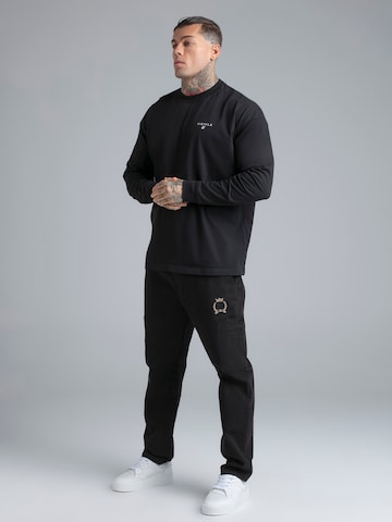 SikSilk T-Shirt in Schwarz