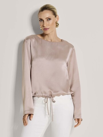 Chemisier MADELEINE en beige : devant