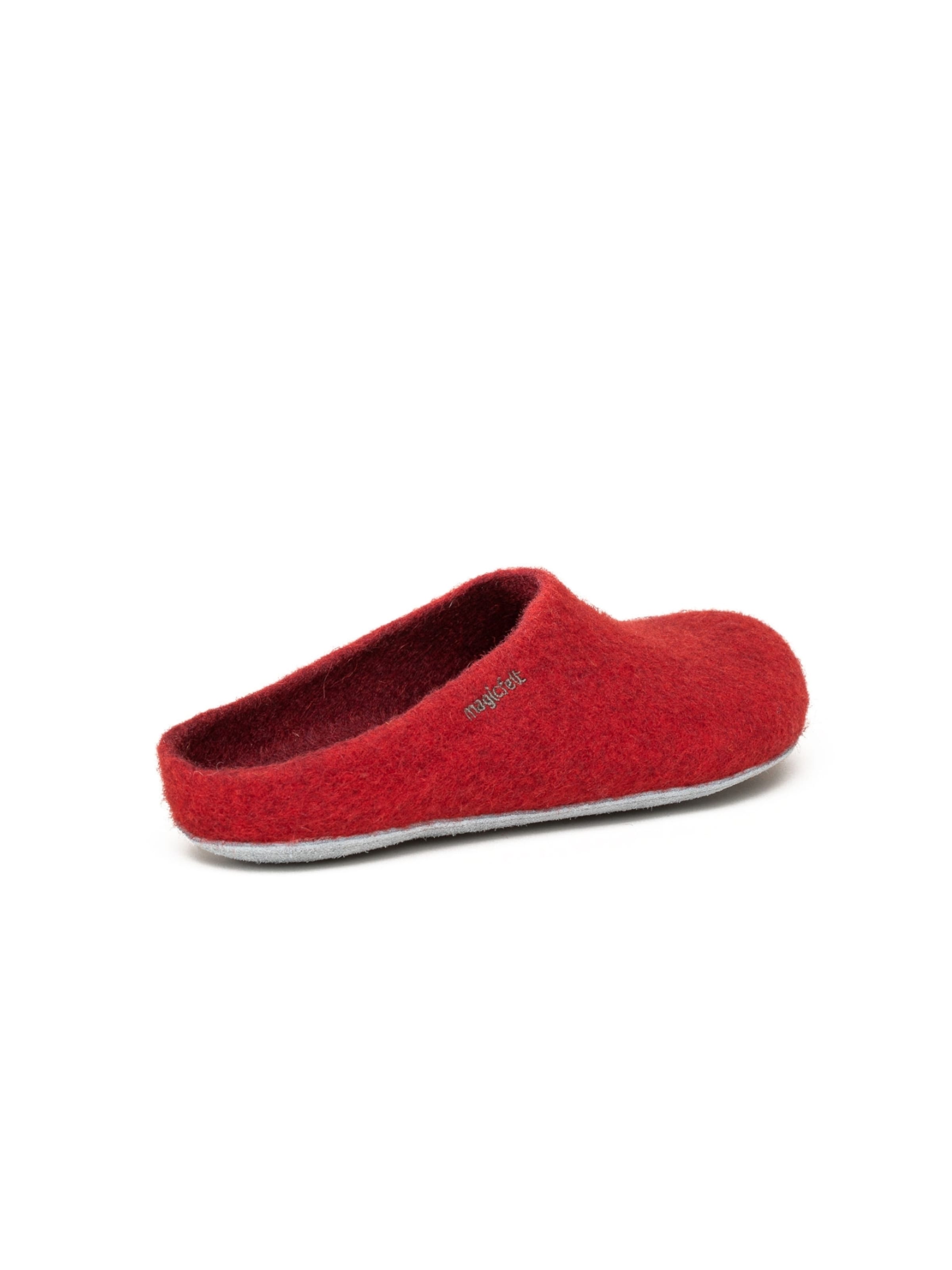 MagicFelt Slippers 'Filzpantoffel AP 701' in Red