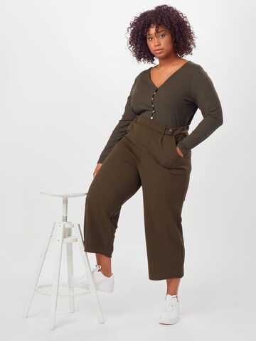 ABOUT YOU Curvy Majica 'Selena' | zelena barva