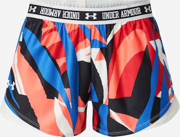 UNDER ARMOUR Workout Pants 'Play Up' in Mixed colors: front