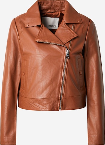 Maze Between-Season Jacket in Brown: front