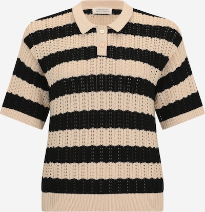 Guido Maria Kretschmer Curvy Pulover 'Darleen' u bež / crna, Pregled proizvoda