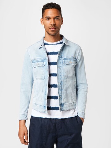 REPLAY Between-season jacket in Blue: front