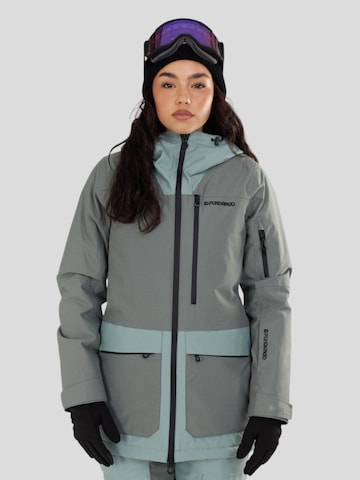 Fundango Udendørsjakke 'Poplar ECO ' i grøn: forside