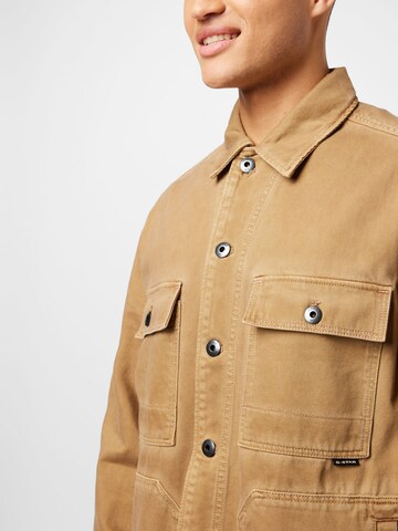 G-Star RAW Between-Season Jacket 'Chore' in Brown