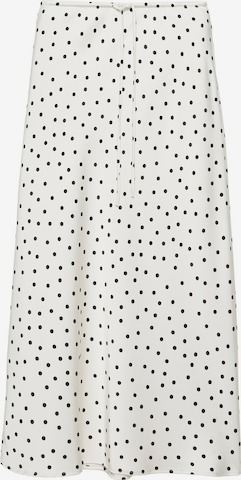 Jupe Pull&Bear en blanc : devant