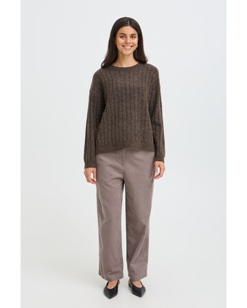 Fransa Pullover in Braun