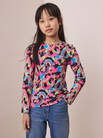 Next - Camiseta en negro: frente