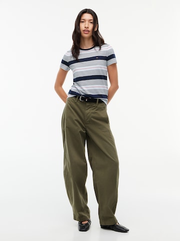 Tricou 'ESS' de la Tommy Jeans pe albastru
