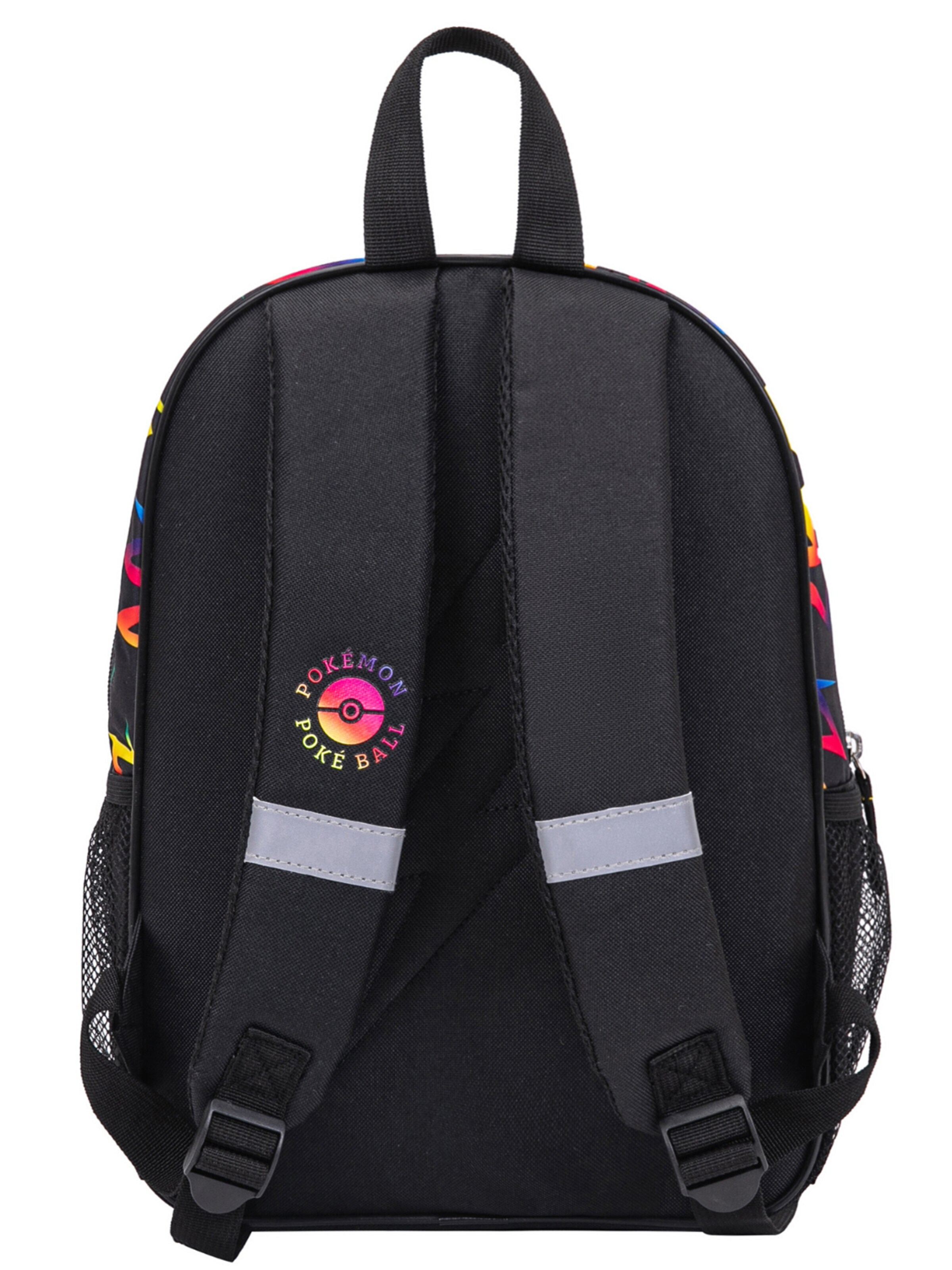Pokémon Backpack 'Pokémon Backpack Kids Black – Boys Girls School Bag with Pikachu Design and Front Pocket' in Black