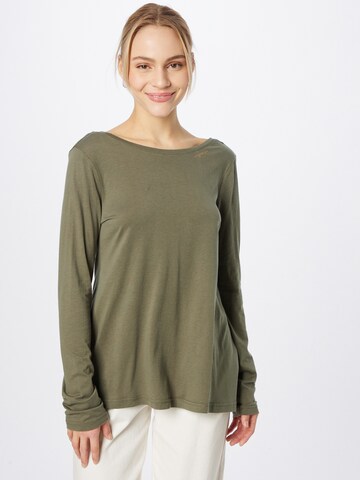 Ragwear - Camiseta 'SUELTA' en verde: frente