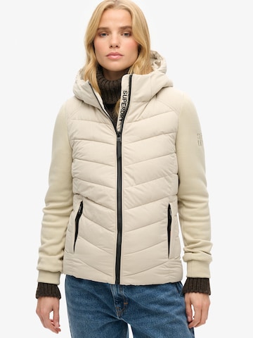 Superdry Átmeneti dzseki 'Storm' - bézs: elől