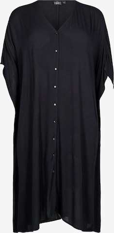 Swim by ZizziHaljina za plažu 'Slulu' - crna boja: prednji dio