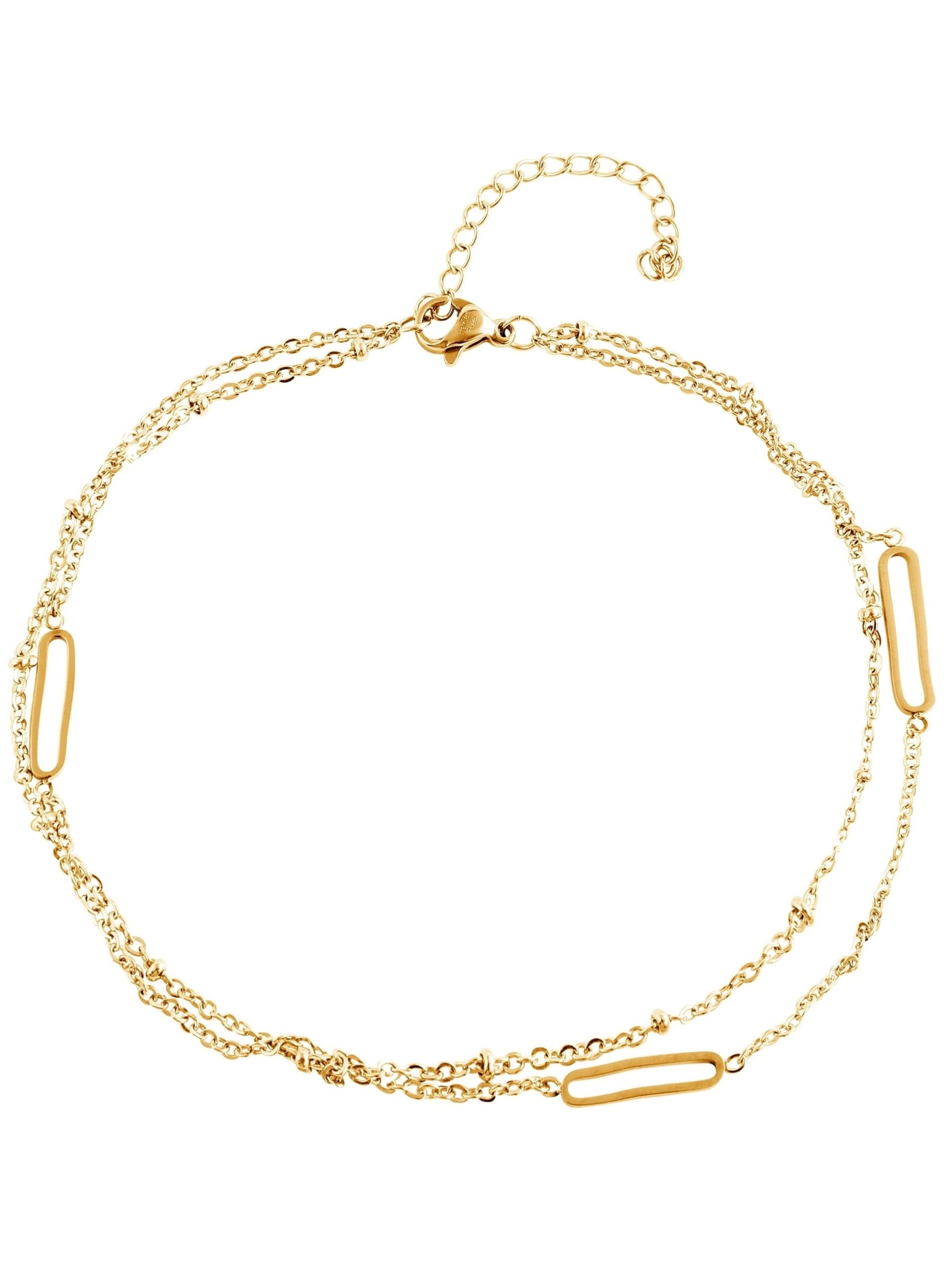 Akzent Foot Jewelry 'Lotte, langlebig' in Gold: front