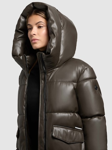 khujo Winter jacket 'Aurora' in Brown