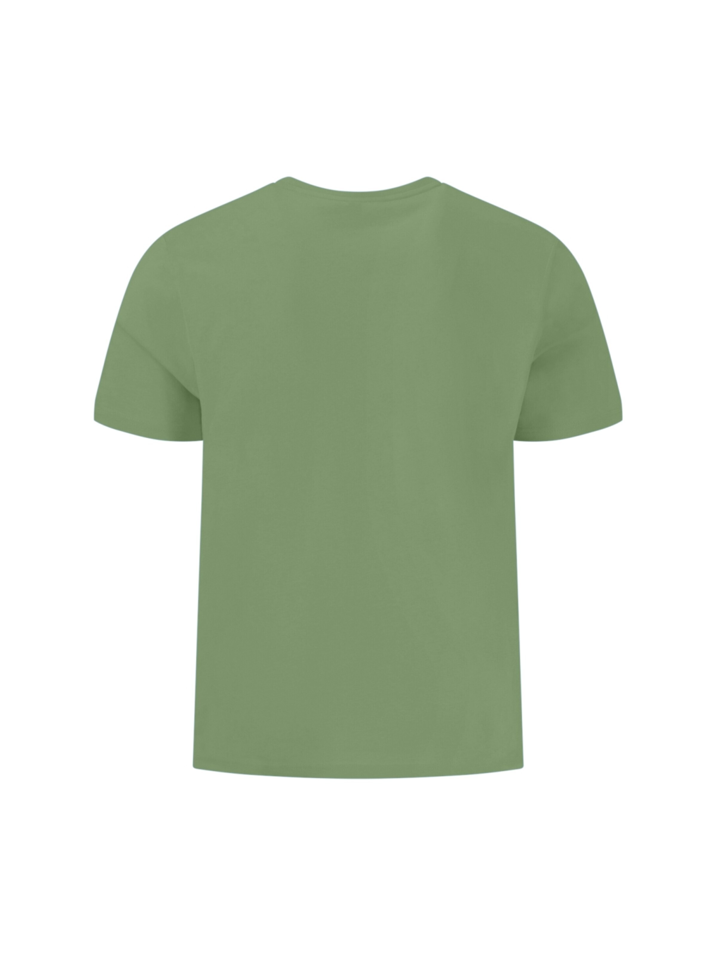 Fynch Hatton Shirt 'T-shirt, basic, single jersey avocado'‌‌‌‌‌‌‌‌‌ in Grün