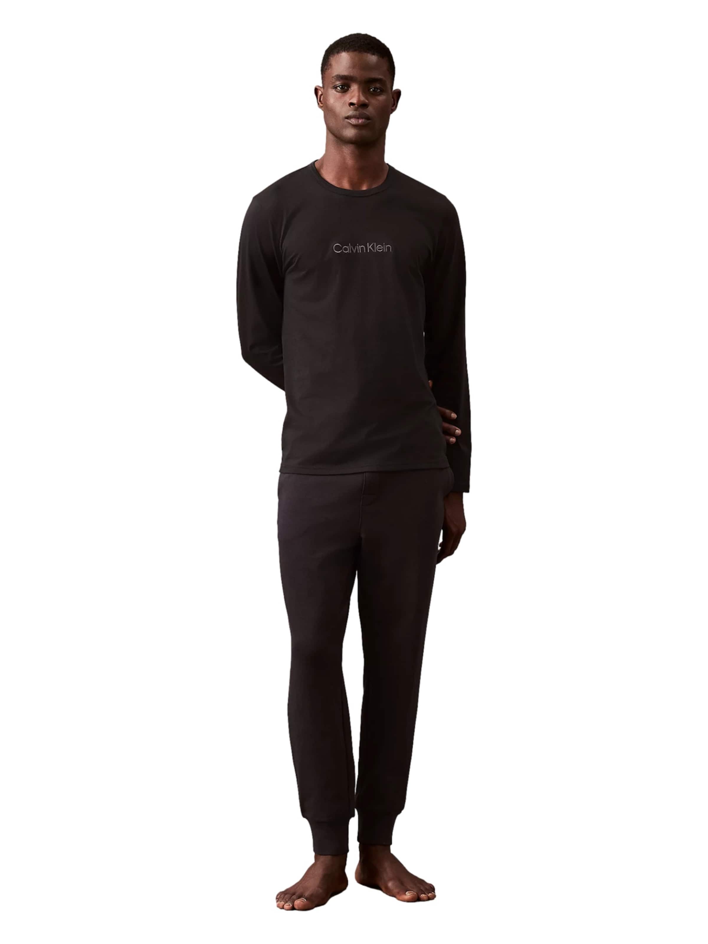 Regular Pantalon de sport Calvin Klein en noir