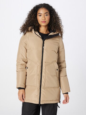 VERO MODA Winterjas 'Oslo' in Bruin: voorkant