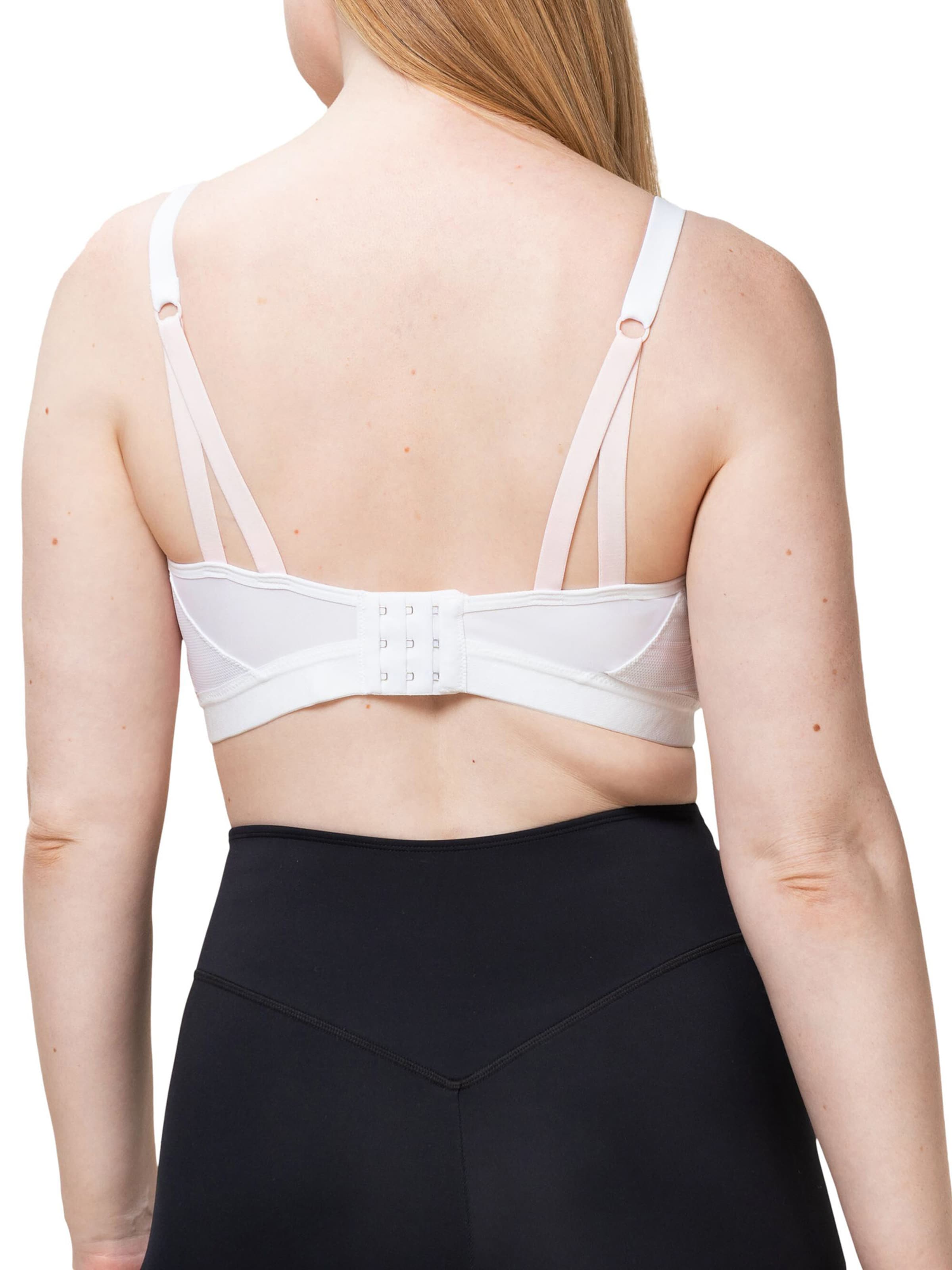 TRIUMPH - Extra Suporte Soutien de desporto ' Triaction Free Motion ' em branco