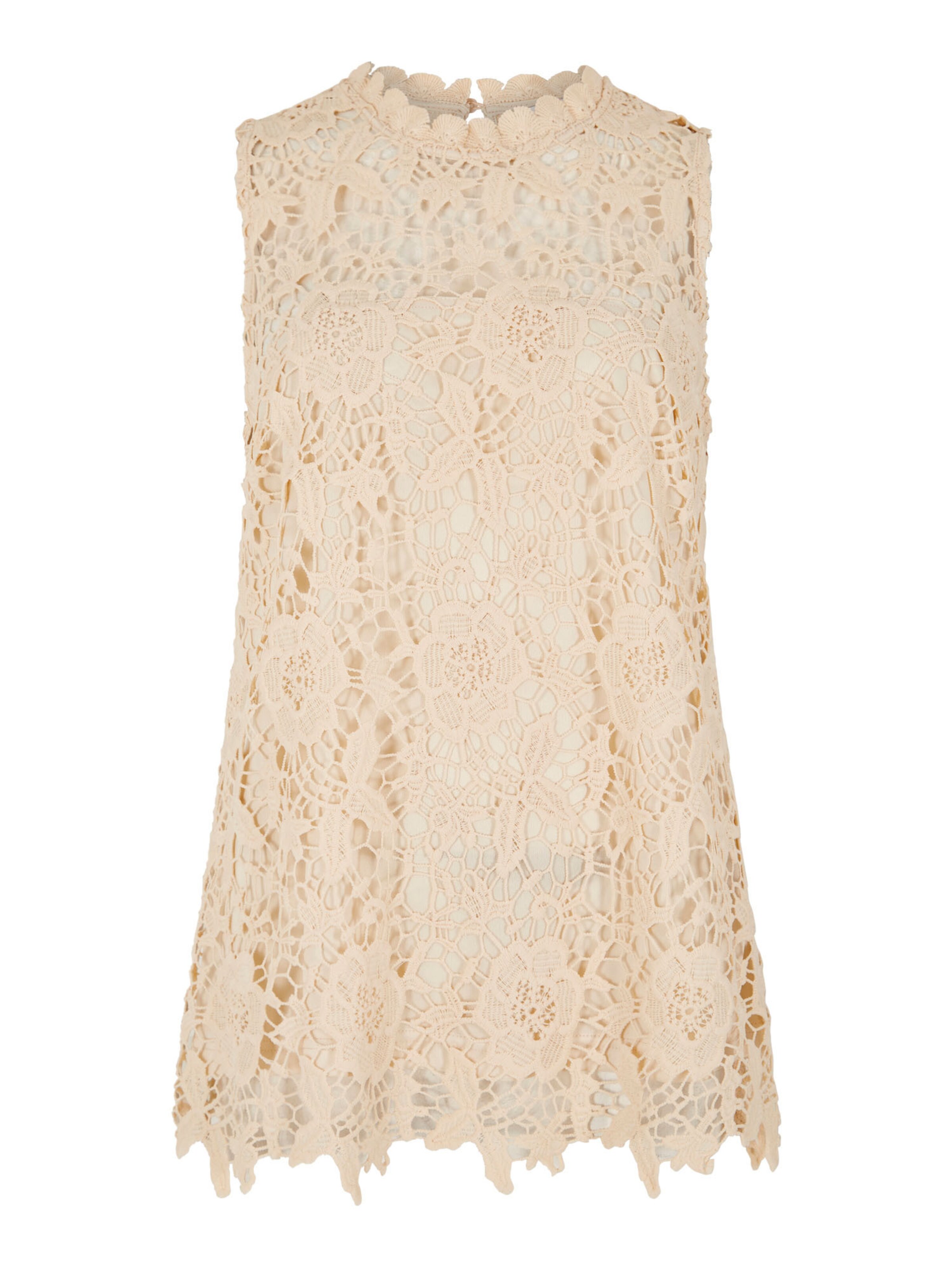 Chemisier ' ' Apricot en beige : devant