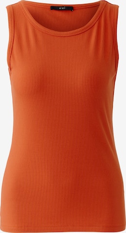 OUI Top 'FILIZ' in Orange: Vorderseite