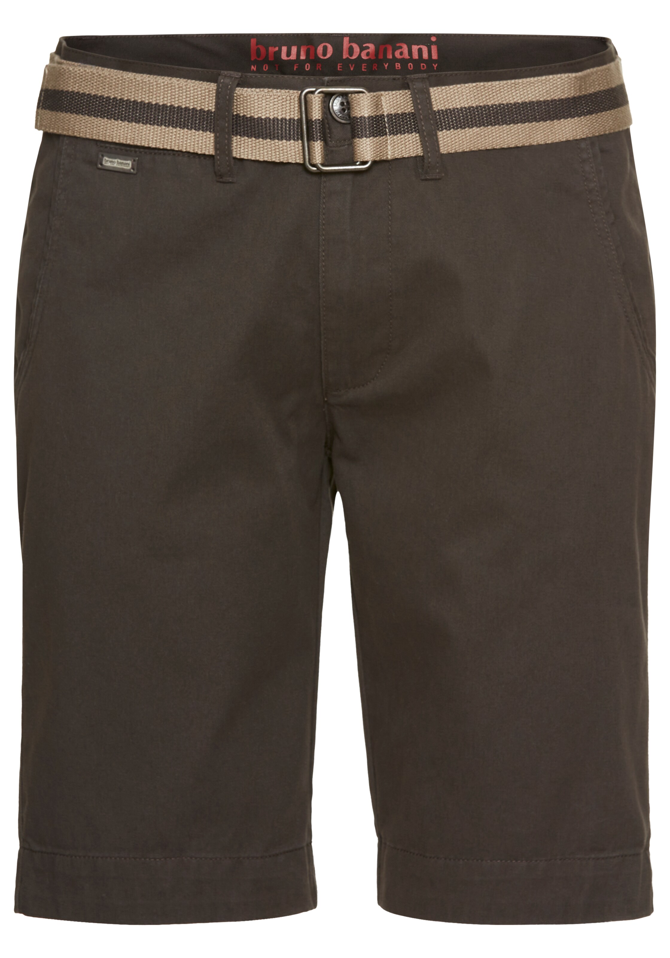 Bruno Banani Regular Shorts in Grau: Vorderseite