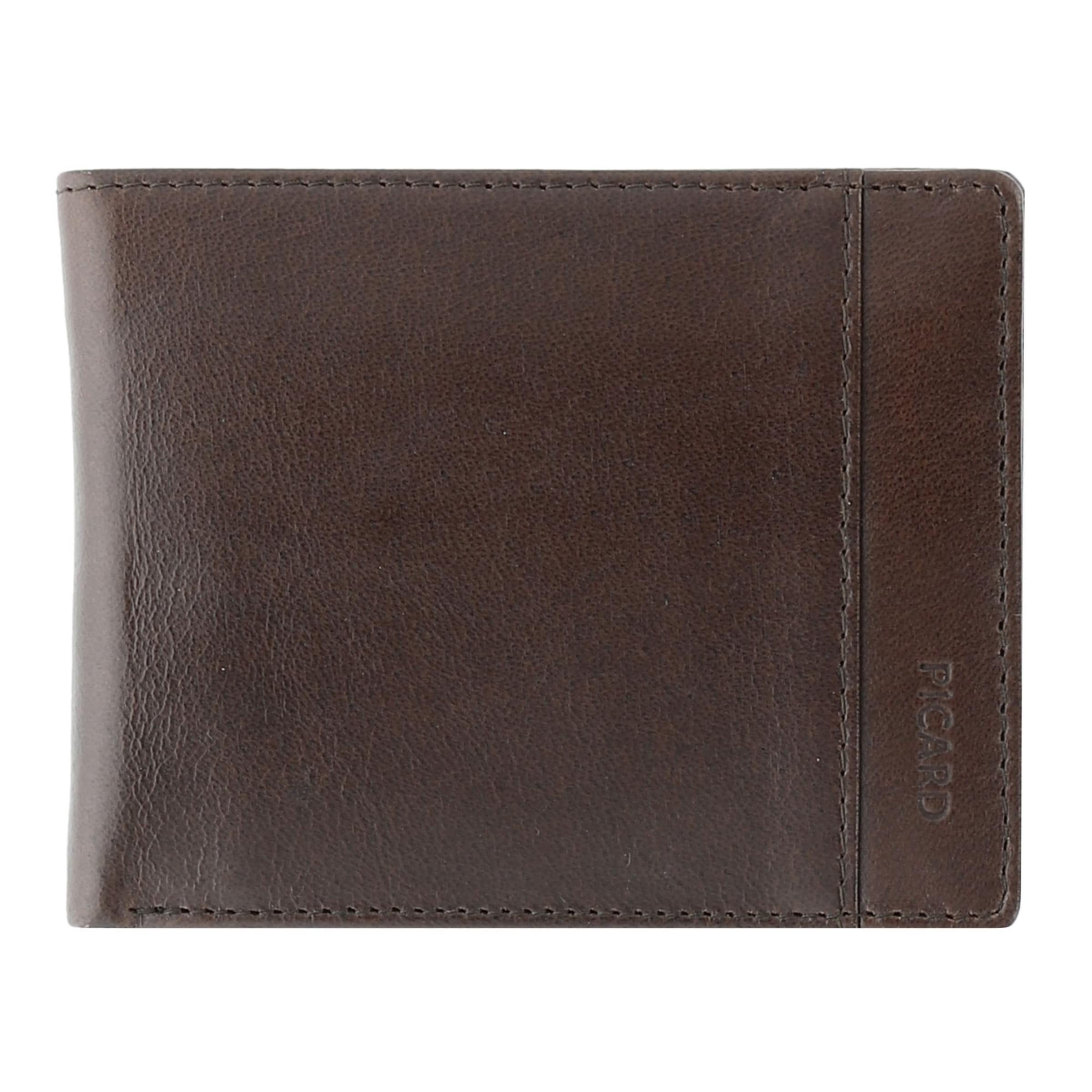 Picard Portemonnaie 'Buddy 1' in Braun: Vorderseite