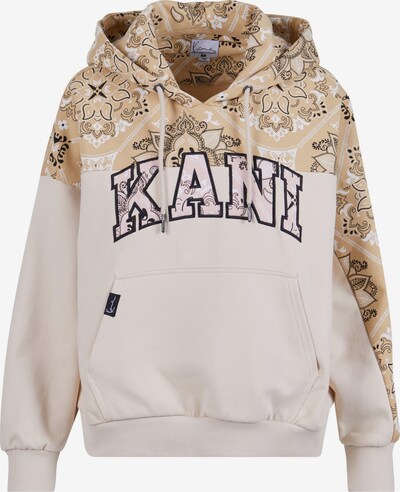 Karl Kani Sweatshirt in beige / pastellpink / schwarz / weiß, Produktansicht