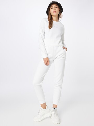 Calvin Klein Tapered Broek in Wit