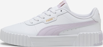 Baskets basses 'Carina 3.0' PUMA en blanc : devant