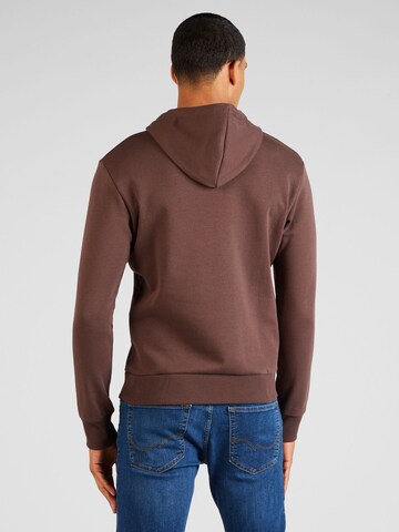 JACK & JONES Sweatshirt 'JAKE' in Brown