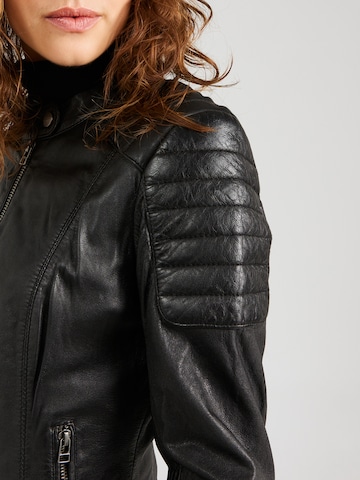 Goosecraft Prehodna jakna 'Biker128' | črna barva