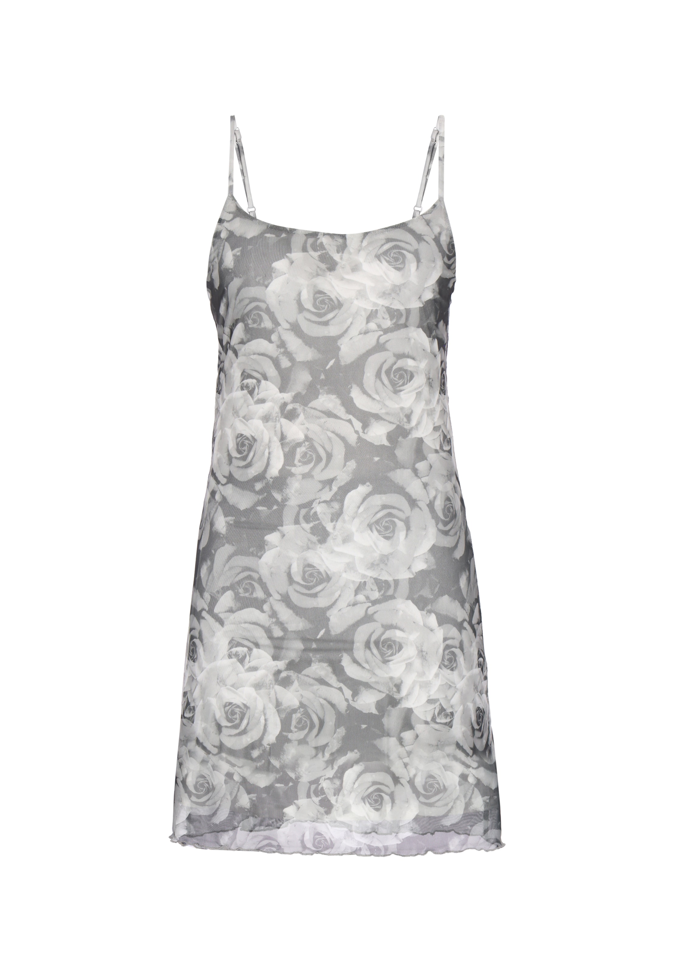 MYMO Kleid 'Young Fashion Collection' in Grau: Vorderseite
