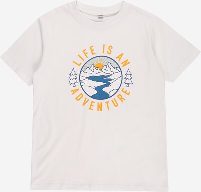 Mister Tee Kids T-Shirt in blau / orange / weiß, Produktansicht