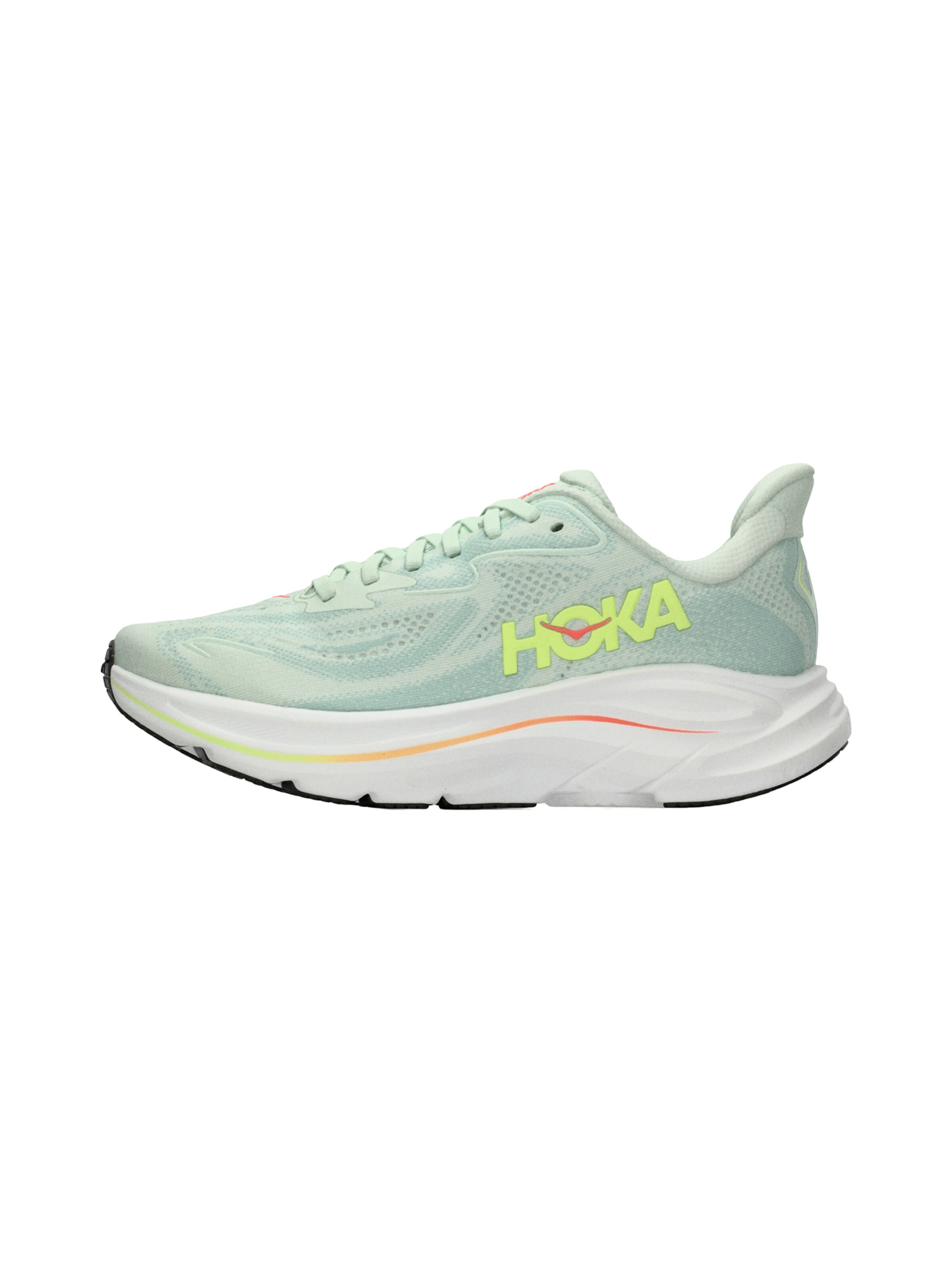 HOKA Laufschuh 'CLIFTON 10' in Grün: Vorderseite