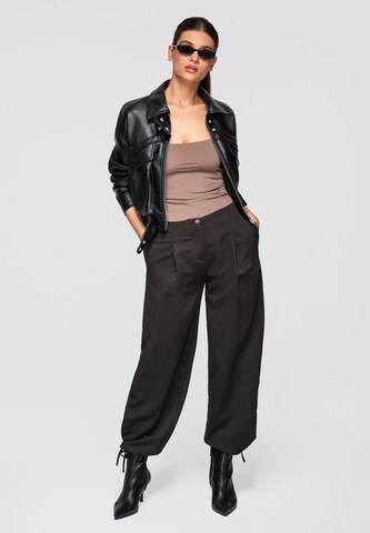 Veste mi-saison 'OW-JAFL-0107' Ombre en noir