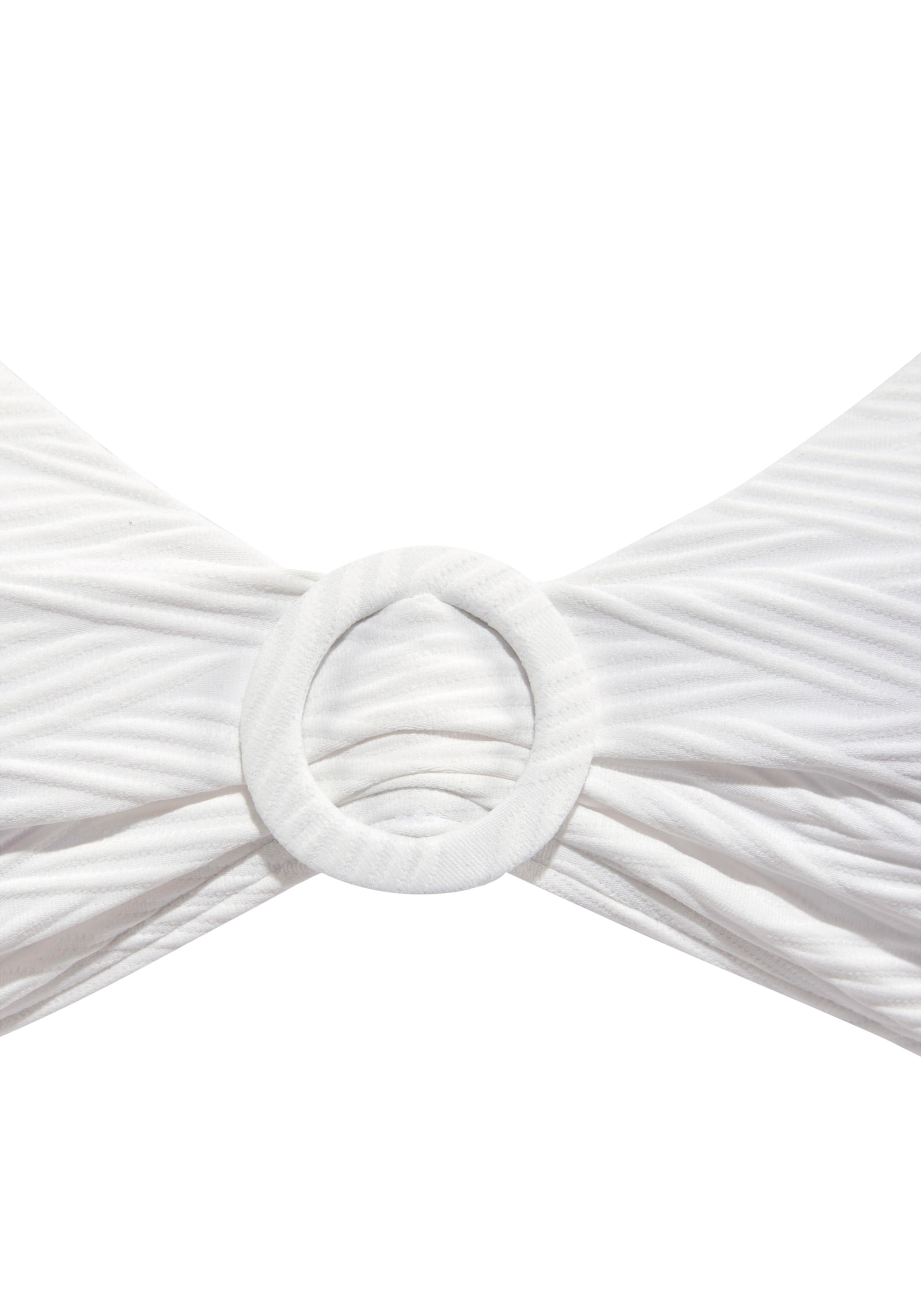 SUNSEEKER Τρίγωνο Τοπ μπικίνι σε λευκό