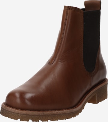 Ten Points Chelsea Boots 'VIOLA' in Braun: predná strana