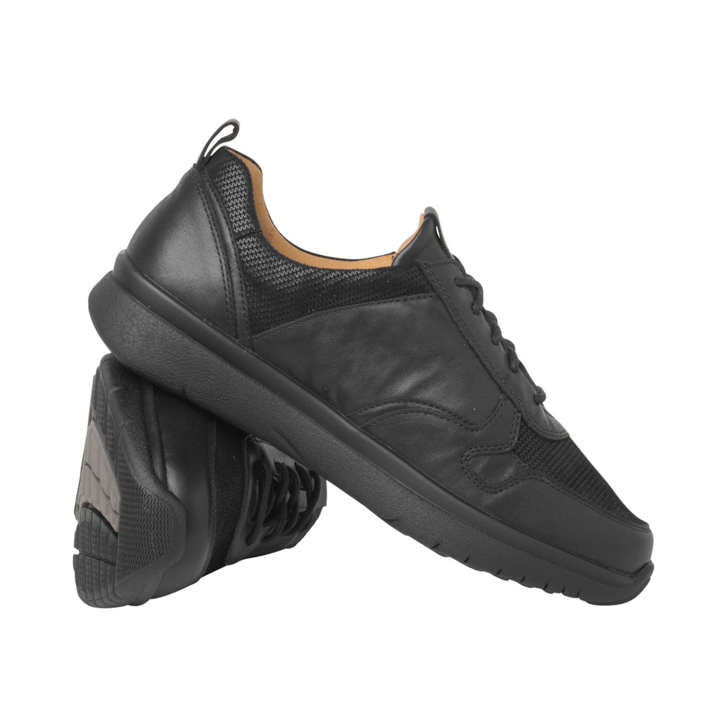 Ganter Veterschoen in Zwart