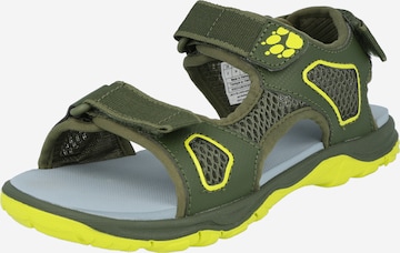 JACK WOLFSKIN Sandals 'Taraco' in Green: front