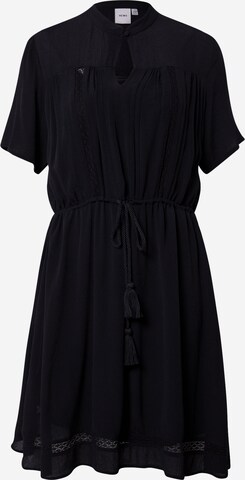 ICHI Μπλουζοφόρεμα σε μαύρο: μπροστά