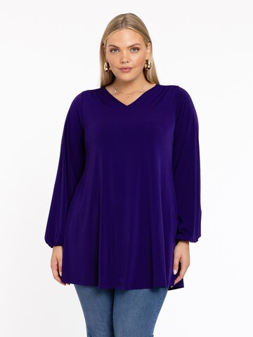 Yoek Tunic in Purple: front