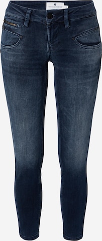 FREEMAN T. PORTER Skinny Jeans 'Alexa' in Blauw: voorkant