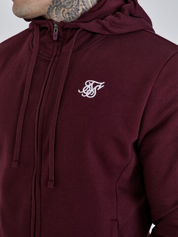 Veste de survêtement SikSilk en rouge