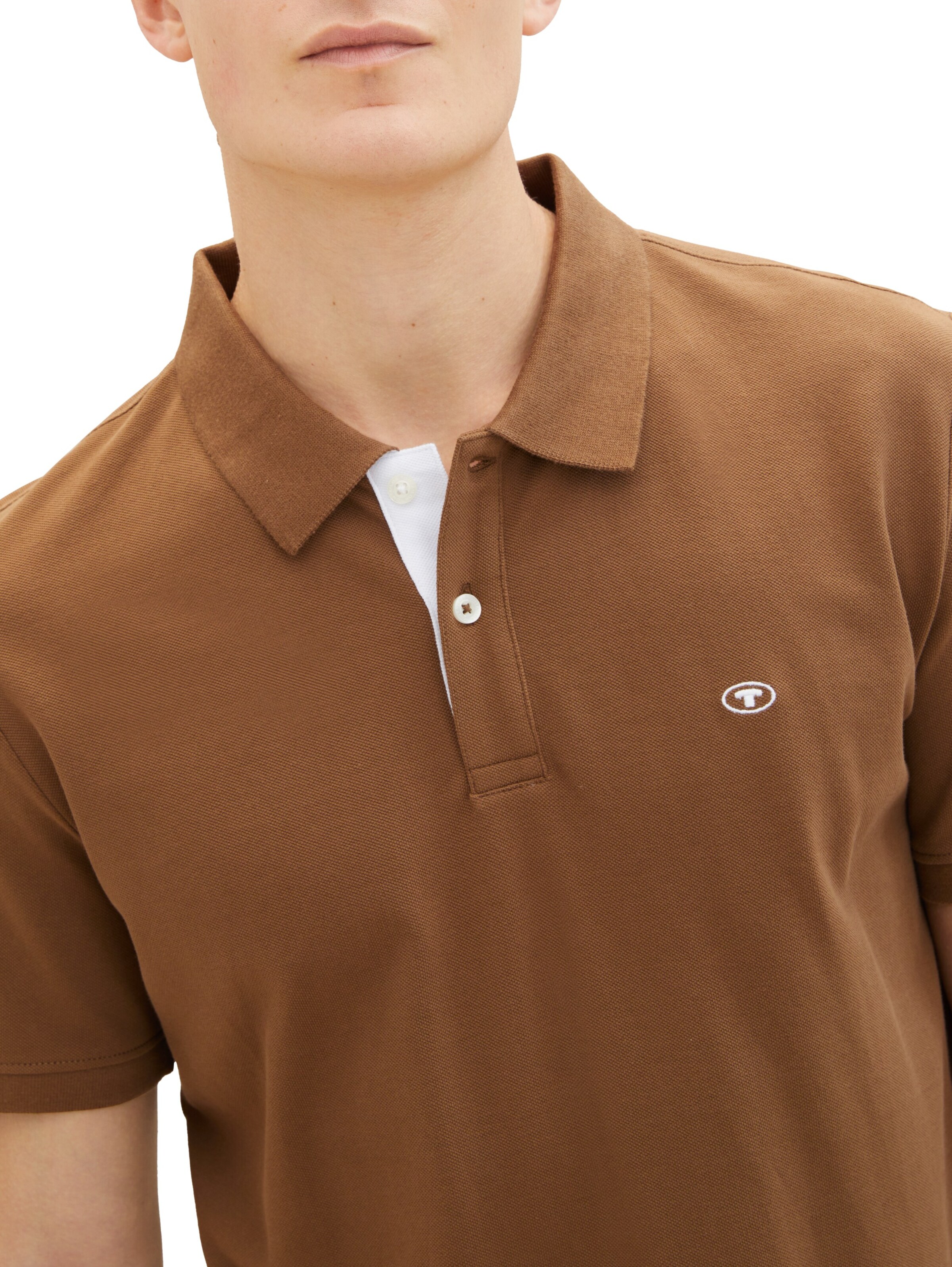 TOM TAILOR Shirt in Bruin