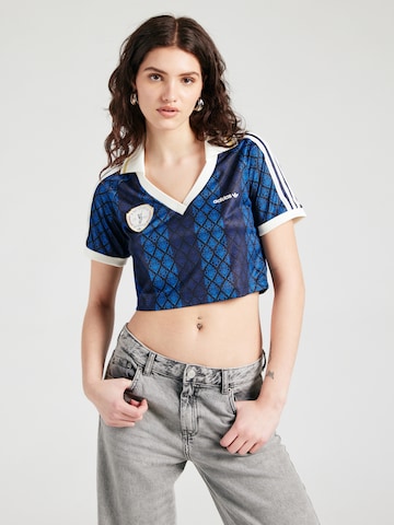 ADIDAS ORIGINALS Shirt in Blauw: voorkant